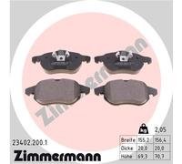 ZIMMERMANN 23402.200.1 Kit pastiglie freno, Freno a disco per CADILLAC,FIAT,OPEL