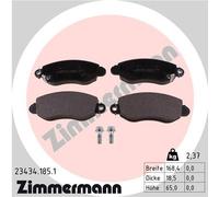 ZIMMERMANN 23434.185.1 Kit pastiglie freno, Freno a disco per FORD