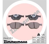 ZIMMERMANN 23440.175.1 Kit pastiglie freno, Freno a disco per FORD