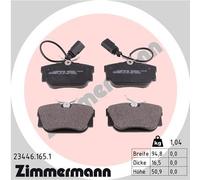 ZIMMERMANN 23446.165.1 Kit pastiglie freno, Freno a disco per FIAT,FORD,SEAT,VW