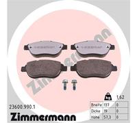 ZIMMERMANN 23600.990.1 Kit pastiglie freno, Freno a disco per CITROËN,CITROËN (D
