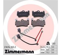 ZIMMERMANN 23694.165.2 Kit pastiglie freno, Freno a disco per AUDI,PORSCHE,VW