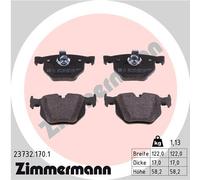 ZIMMERMANN 23732.170.1 Kit pastiglie freno, Freno a disco per BMW,BMW (BRILLIANC