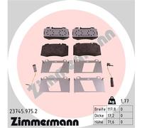 ZIMMERMANN 23745.975.2 Kit pastiglie freno, Freno a disco per MERCEDES-BENZ,MERC
