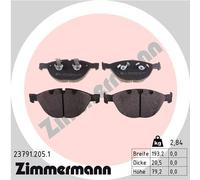 ZIMMERMANN 23791.205.1 Kit pastiglie freno, Freno a disco per BMW,ROLLS-ROYCE