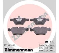 ZIMMERMANN 23793.200.9 Kit pastiglie freno, Freno a disco per BMW,BMW (BRILLIANC