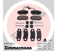 ZIMMERMANN 23921.200.2 Kit pastiglie freno, Freno a disco per RENAULT TRUCKS
