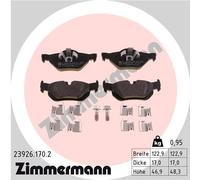 ZIMMERMANN 23926.170.2 Kit pastiglie freno, Freno a disco per BMW,BMW (BRILLIANC