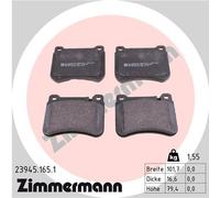 ZIMMERMANN 23945.165.1 Kit pastiglie freno, Freno a disco per MERCEDES-BENZ