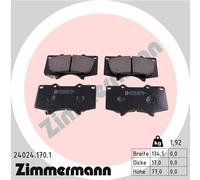 ZIMMERMANN 24024.170.1 Kit pastiglie freno, Freno a disco per LEXUS,MITSUBISHI,T