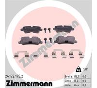 ZIMMERMANN 24192.175.2 Kit pastiglie freno, Freno a disco per LAND ROVER