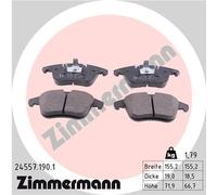 ZIMMERMANN 24557.190.1 Kit pastiglie freno, Freno a disco per CITROËN,DS,DS (CAP