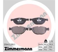 ZIMMERMANN 25045.200.1 Kit pastiglie freni