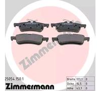 ZIMMERMANN 25054.150.1 Kit pastiglie freni