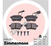 ZIMMERMANN 25156.175.1 Kit pastiglie freni
