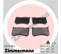ZIMMERMANN 25219.180.1 Kit pastiglie freno, Freno a disco per MERCEDES-BENZ