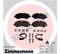 ZIMMERMANN 25602.170.3 Kit pastiglie freni