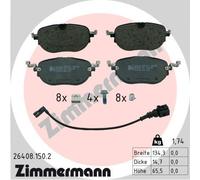 ZIMMERMANN 26408.150.2 Kit pastiglie freno, Freno a disco per CUPRA,VW