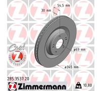 ZIMMERMANN 285.3537.20 Disco freno