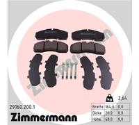 ZIMMERMANN 29160.200.1 Kit pastiglie freno, Freno a disco per IVECO,RENAULT TRUC