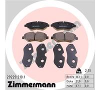 ZIMMERMANN 29229.210.1 Kit pastiglie freno, Freno a disco per IVECO
