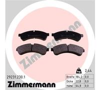 ZIMMERMANN 29231.230.1 Kit pastiglie freno, Freno a disco per IVECO