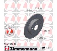 ZIMMERMANN 2X DISCHI FRENANTI Ø 274 Per Suzuki Swace Toyota Corolla