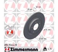 ZIMMERMANN 2X DISCHI FRENANTI Ø 300 Per Hyundai Tucson NX4A NX4E