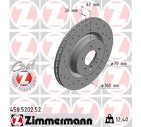 ZIMMERMANN 450.5202.52 Disco freno