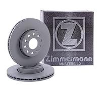 2x Disco freno ventilazione interna 400.3602.20 ZIMMERMANN per MERCEDES-BENZ