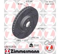 ZIMMERMANN 400.5529.54 Disco freno per MERCEDES-BENZ