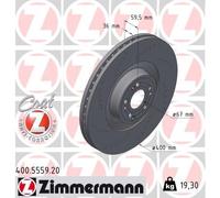 ZIMMERMANN 400.5559.20 Disco freno