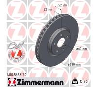 ZIMMERMANN 400.5568.20 Disco freno per MERCEDES-BENZ