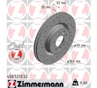ZIMMERMANN 450.5213.52 Disco freno