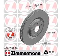 ZIMMERMANN 460.1552.20 Disco freno