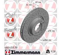 ZIMMERMANN 460.4511.70 Disco freno