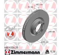 ZIMMERMANN 460.4554.20 Disco freno