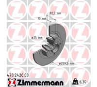 ZIMMERMANN 470.2420.00 Disco freno
