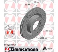 ZIMMERMANN 590.2827.52 Disco freno