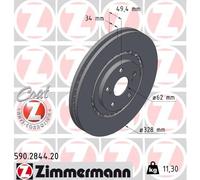 ZIMMERMANN 590.2844.20 Disco freno