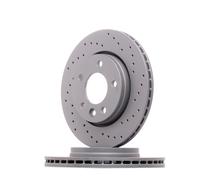 2x Disco freno con ventilazione esterna 600.3232.52 ZIMMERMANN per VW BENTLEY
