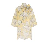 Zimmermann - Accacia Broderie Tie Mini Dress - - Dresses - Donna - Giallo - S