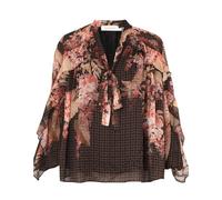 Zimmermann - Blusa Flutter Romantica - - Blouses & Shirts - Donna - Marrone - S