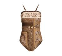 Zimmermann Brown Polyamide One-Piece Swimsuit - 2