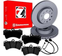 ZIMMERMANN Dischi 350mm + Pastiglie Frontale per Audi Q7 4L Anno Fab. 2005 -