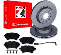 ZIMMERMANN Dischi Freno 330mm + Pastiglie Posteriore Adatto per Audi A6 A7 C8 4A