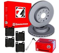 ZIMMERMANN Dischi Freno + Pastiglie Posteriori per Mercedes W210 E55 AMG S202