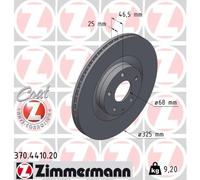 ZIMMERMANN Dischi Freno Ventilati Anteriori Compatibili Per Mazda MX-30 DR
