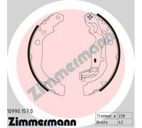 ZIMMERMANN Kit Ganasce Freno Posteriore per Dacia Duster
