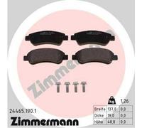ZIMMERMANN Kit pastiglie freni Posteriore per FIAT Ducato Kastenwagen (250, 290)